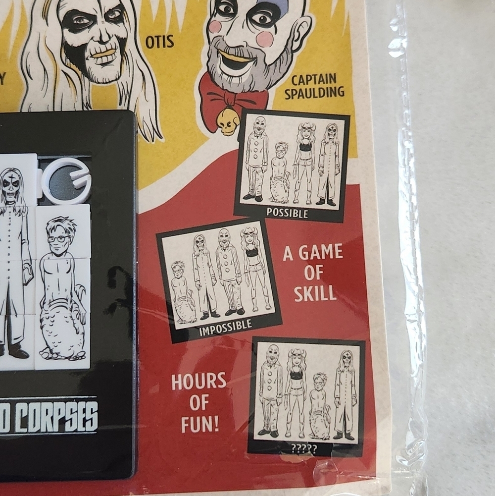 🧩House of 1000 Corpses Slide Puzzle Lot – 20 Pieces – NWT – Rob Zombie Collect - Picture 6 of 12